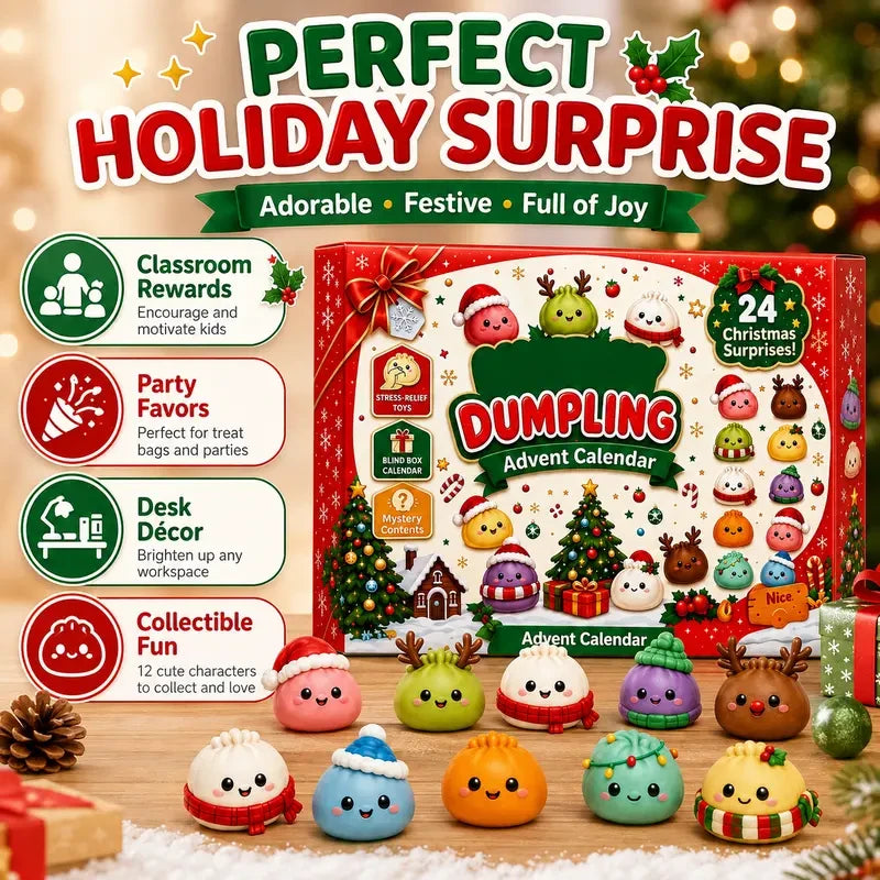Dumpling Squishy Advent Calendar