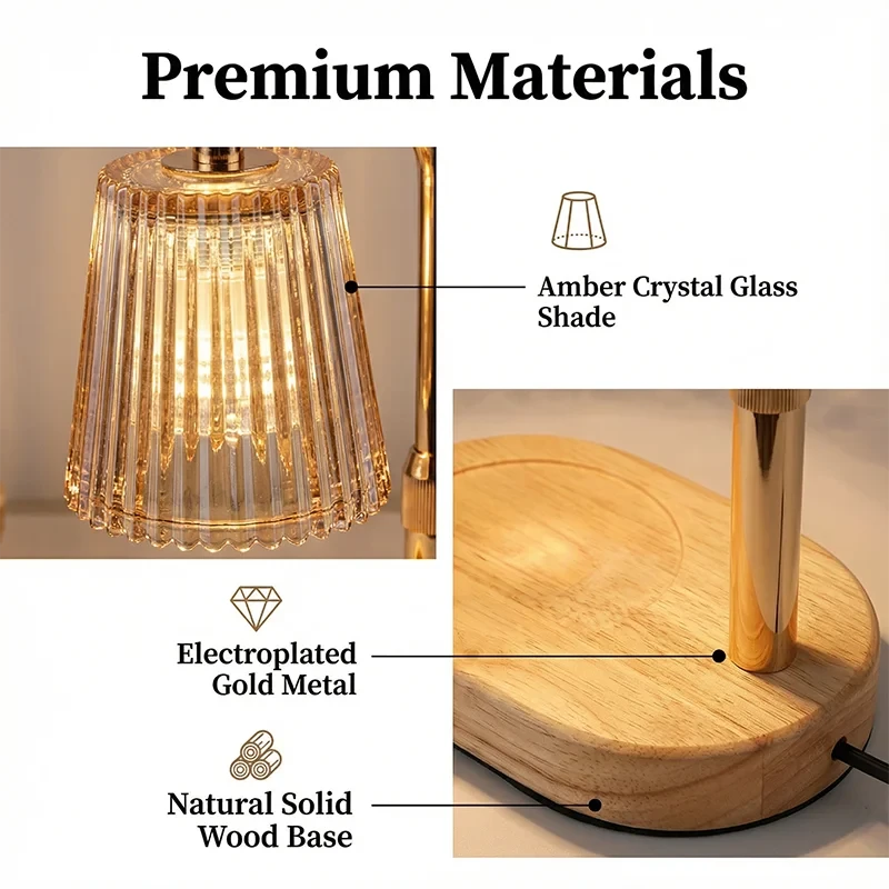 Dimmable Candle Warmer Lamp