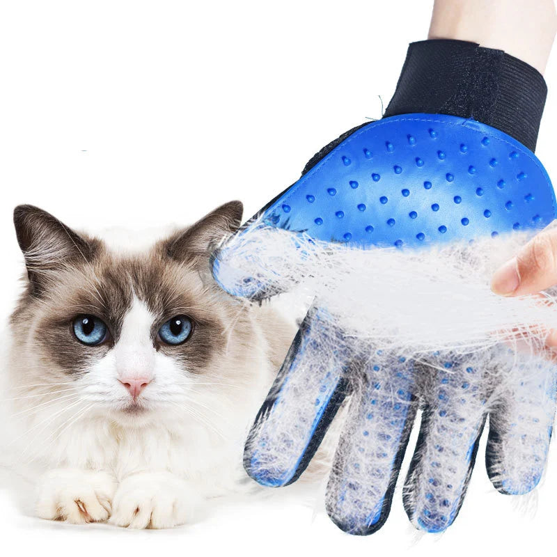 Pet Grooming & Deshedding Glove 🐾