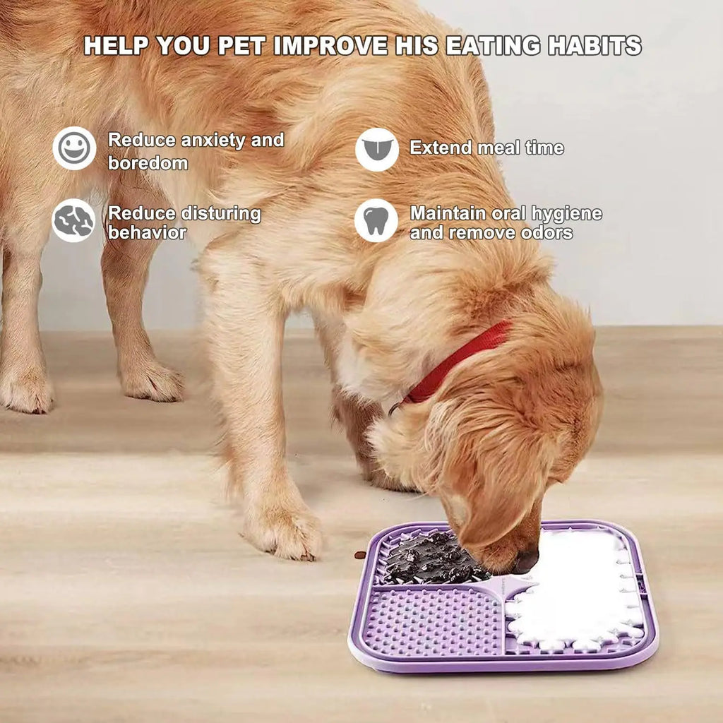 Pet Licking Mat & Slow Feeder 🐾