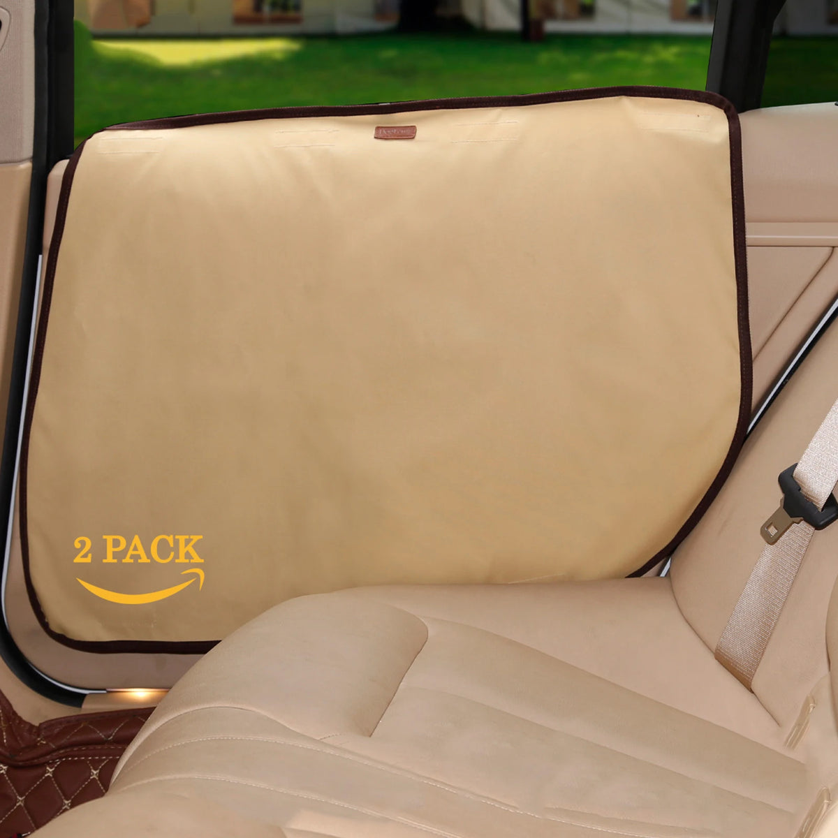 2-Pack Waterproof Pet Car Door Protectors