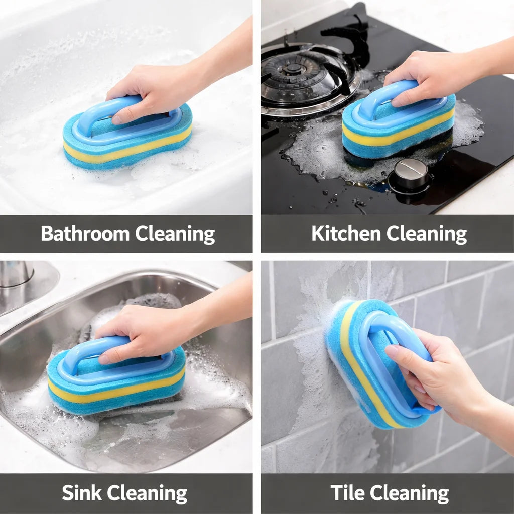 Easy-Grip Multipurpose Scrub Brush – 2 & 4 Pack