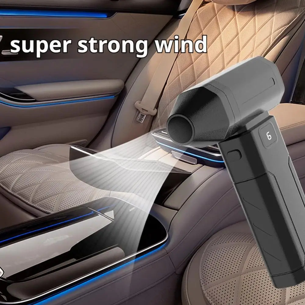 Cordless Turbo Air Duster & Car Cleaning Blower