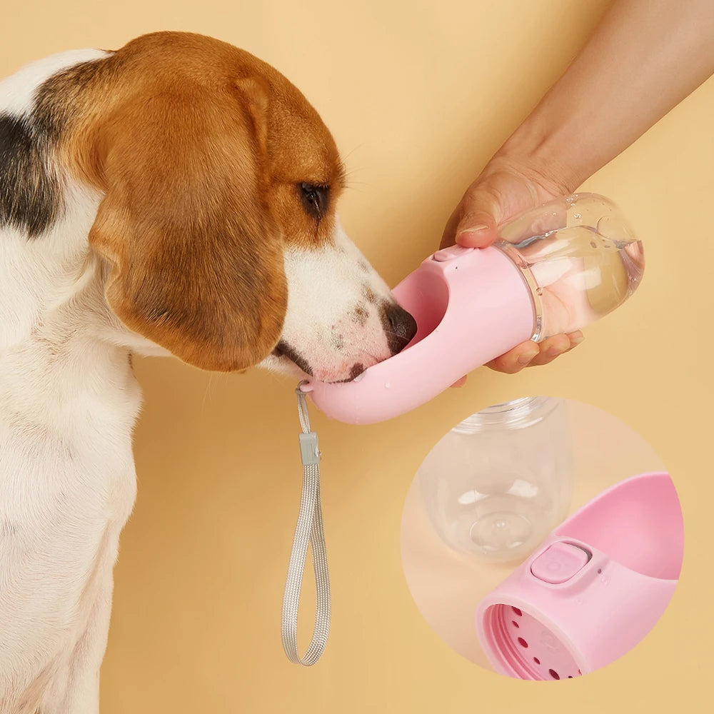Portable Pet Water Bottle – Leakproof Travel Dispenser