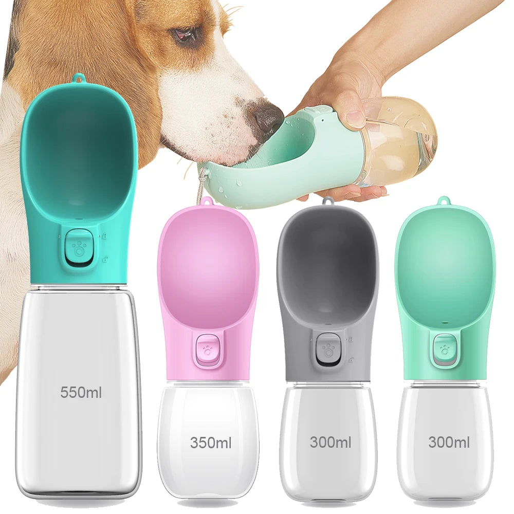 Portable Pet Water Bottle – Leakproof Travel Dispenser