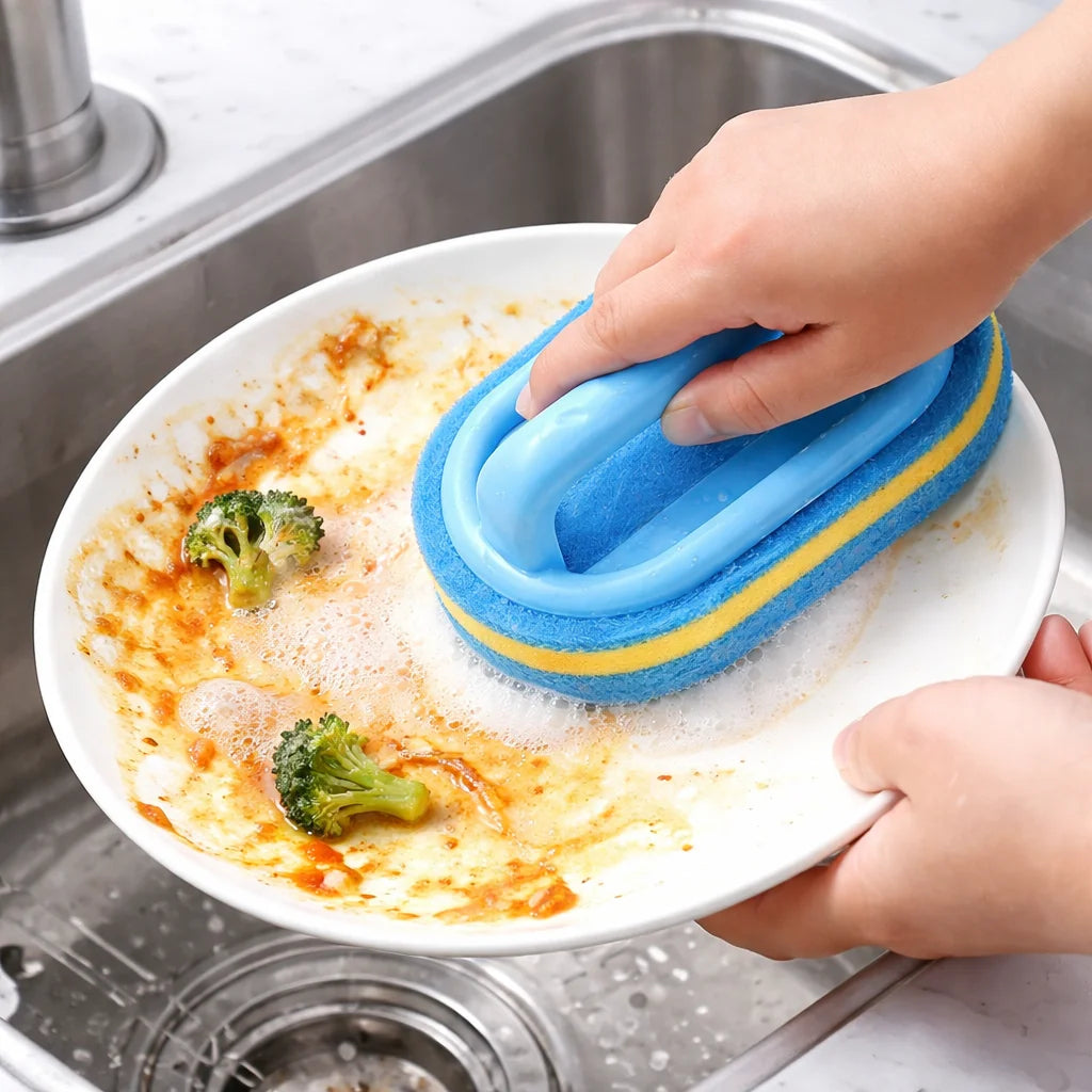Easy-Grip Multipurpose Scrub Brush – 2 & 4 Pack